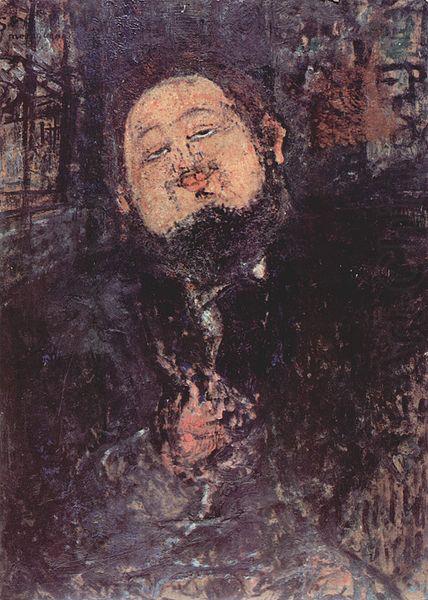 Portrat des Diego Rivera, Amedeo Modigliani